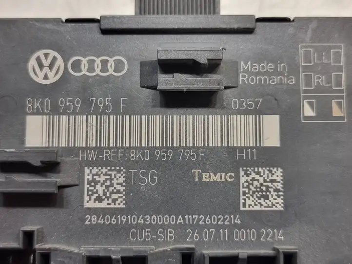 Audi Q5 SQ5 (2008 - 2012) 8K0959795F Блок управления дверью — фото 4
