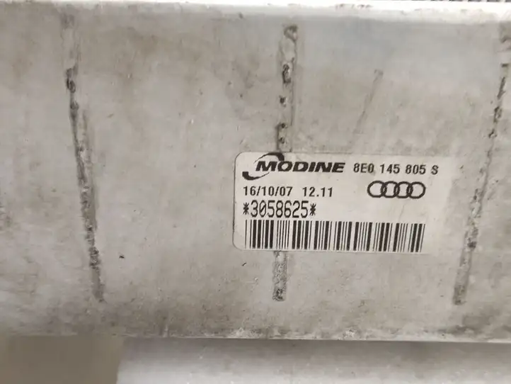 Audi A4 S4 B7 8E 8H (2004 - 2009) 8E0145805S Интеркулер — фото 2