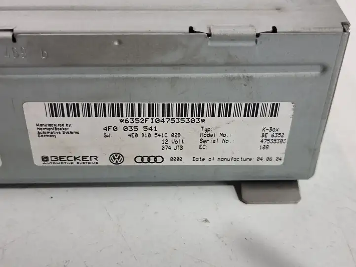 Audi A6 S6 C6 4F (2004 - 2008) 4F0035541 Магнитола / мультимедийная система — фото 2