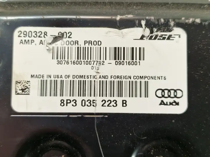 Audi A3/S3 8P (2008 - 2013) 8P3035223B Усилитель звука — фото 4