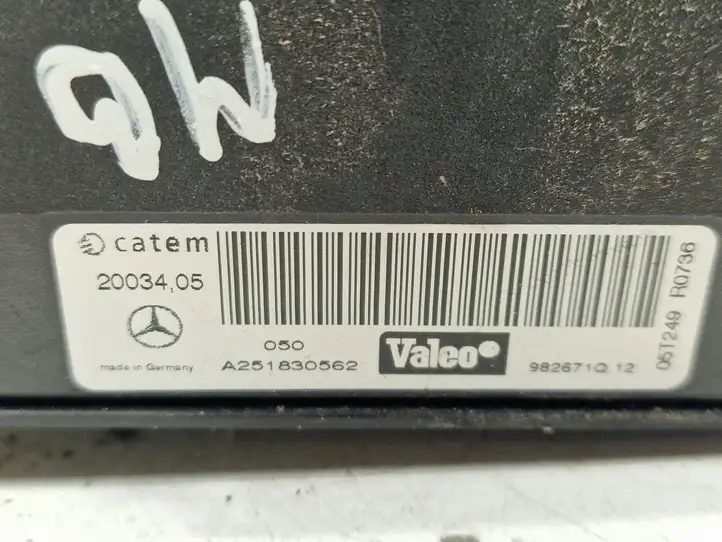 Mercedes-Benz R W251 (2005 - 2013) A251830562 Электрический отопитель салона — фото 4
