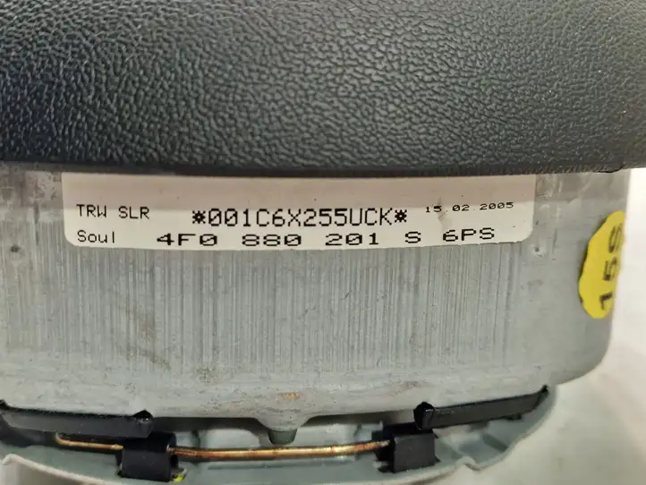 Audi A6 S6 C6 4F (2004 - 2008) 4F0880201S Подушка безопасности руля — фото 8