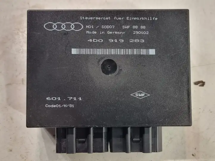 Audi A6 S6 C5 4B (2001 - 2004) 4D0919283 Блок управления парктрониками — фото 4