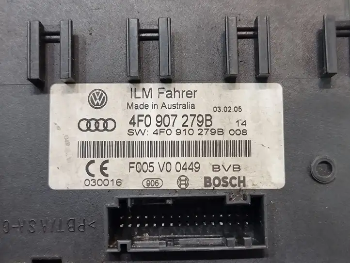 Audi A6 S6 C6 4F (2004 - 2008) 4F0907279B Модуль комфорта — фото 2