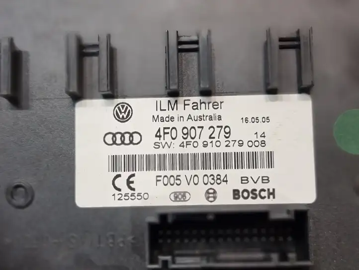 Audi A6 S6 C6 4F (2004 - 2008) 4F0907279 Модуль комфорта — фото 3