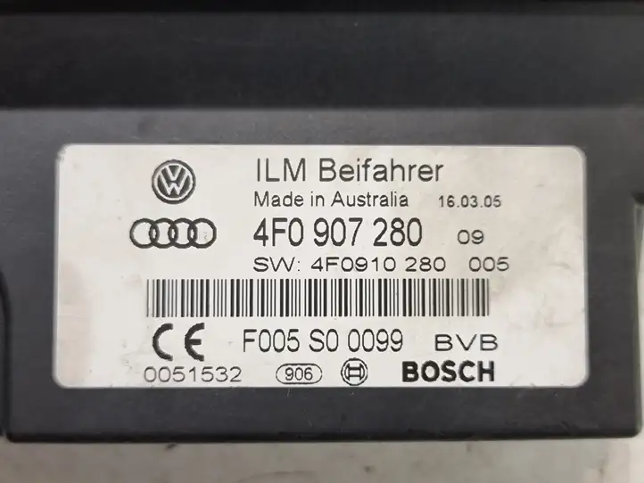 Audi A6 S6 C6 4F (2004 - 2008) 4F0907280 Прочие блоки управления — фото 2