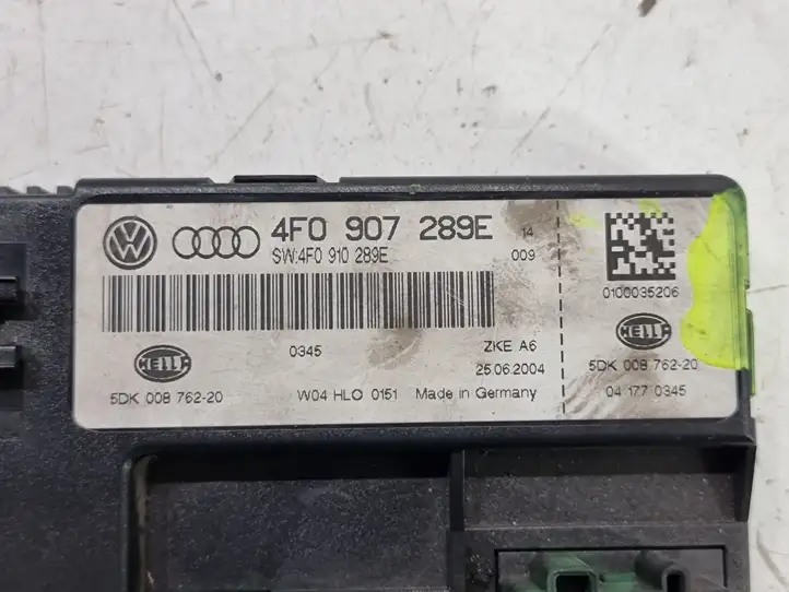 Audi A6 S6 C6 4F (2008 - 2011) 4F0907289E Модуль комфорта — фото 2