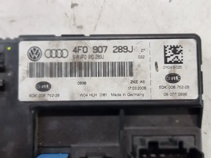 Audi A6 S6 C6 4F (2008 - 2011) 4F0907289J Модуль комфорта — фото 4