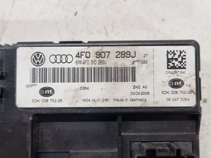 Audi A6 S6 C6 4F (2008 - 2011) 4F0907289J Модуль комфорта — фото 3