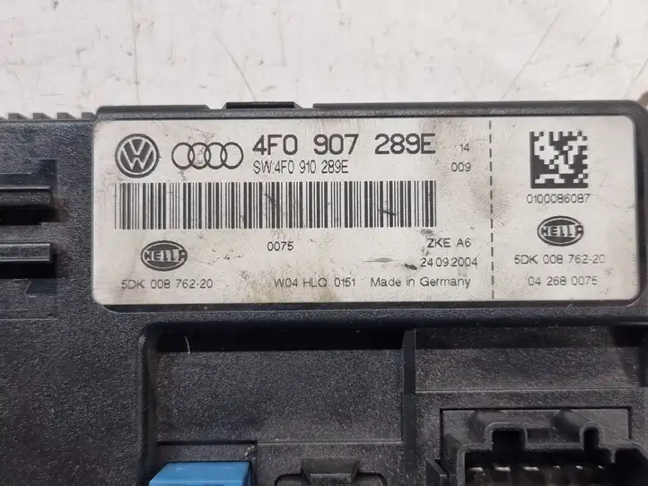 Audi A6 S6 C6 4F (2008 - 2011) 4F0907289E Модуль комфорта — фото 3