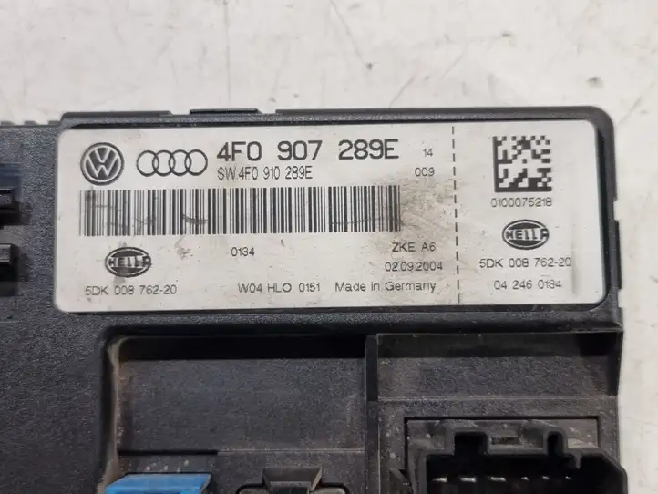 Audi A6 S6 C6 4F (2008 - 2011) 4F0907289E Модуль комфорта — фото 3