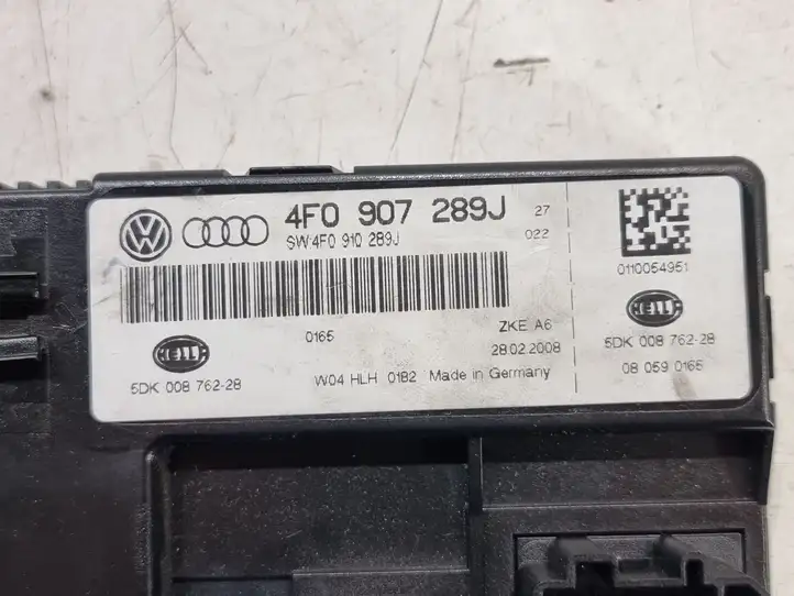 Audi A6 S6 C6 4F (2008 - 2011) 4F0907289J Модуль комфорта — фото 2