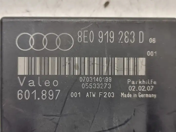 Audi A4 S4 B7 8E 8H (2004 - 2009) 8E0919283D Блок управления парктрониками — фото 6