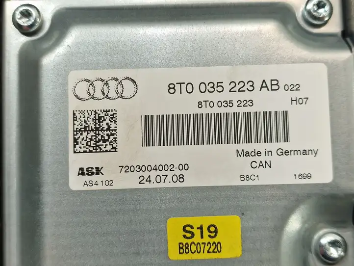 Audi A4 S4 B8 8K (2007 - 2011) 8T0035223AB Усилитель звука — фото 7