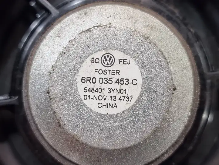 Volkswagen Polo V 6R (2009 - 2015) 6R0035453C Динамики задних дверей — фото 4
