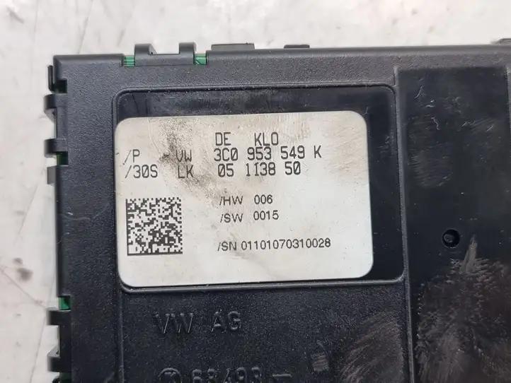 Volkswagen PASSAT B6 (2005 - 2010) 3C0953549K Датчик угла поворота руля — фото 3