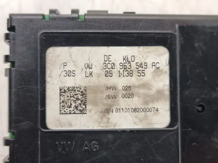 Volkswagen PASSAT B6 (2005 - 2010) 3C0953549AC Датчик угла поворота руля — фото 4