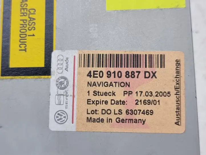 Audi A6 S6 C6 4F (2004 - 2008) 4E0910887DX Магнитола / мультимедийная система — фото 2