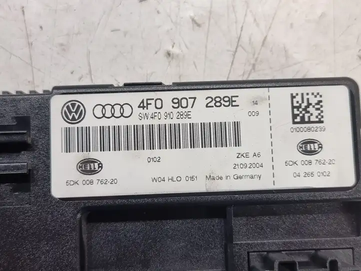 Audi A6 S6 C6 4F (2004 - 2008) 4F0907289E Модуль комфорта — фото 3