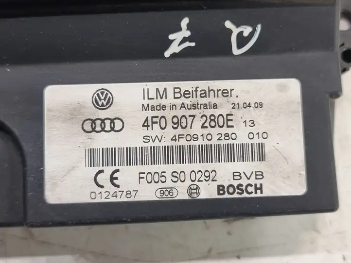 Audi Q7 4L (2005 - 2009) 4F0907280E Блок управления стояночным тормозом — фото 4