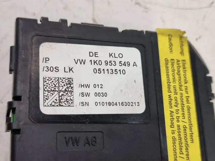 Volkswagen Touran I (2003 - 2010) 1K0953549A Датчик угла поворота руля — фото 3