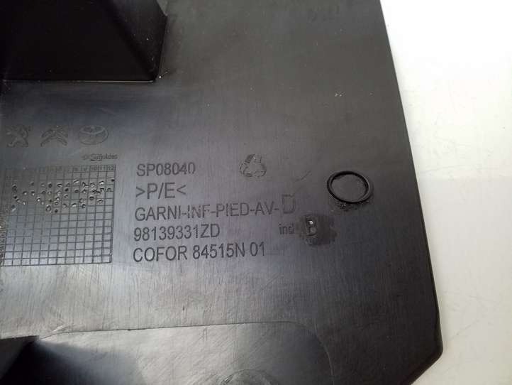 Peugeot Expert (2016 - )  98139331 Отделка переднего порога (внешняя)
