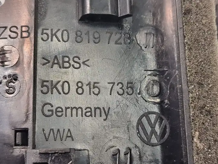 Volkswagen Golf VI (2009 - 2013) 5K0815735D Центральный воздушный дефлектор — фото 6