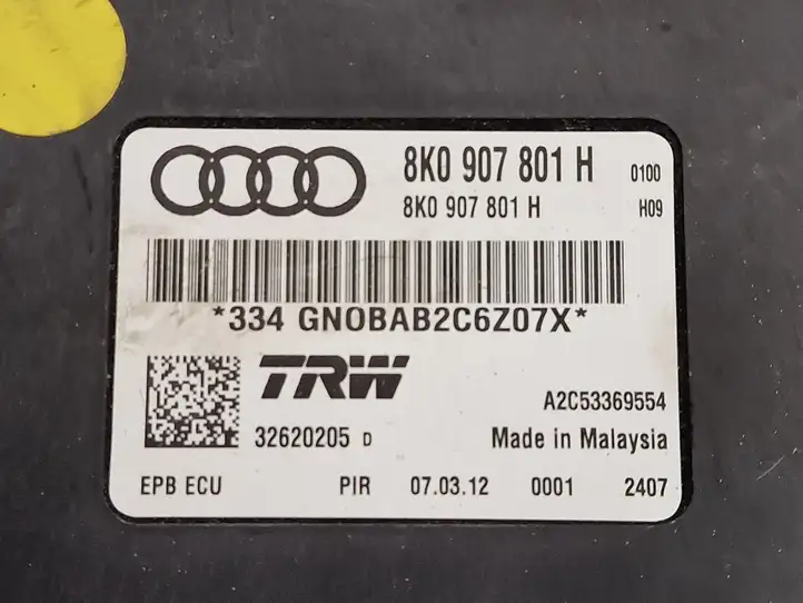 Audi Q5 SQ5 (2008 - 2012) 8K0907801H Блок управления стояночным тормозом — фото 4