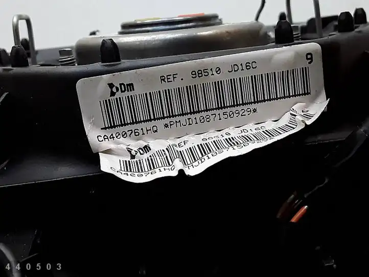 Nissan Qashqai (2006 - 2010) 98510JD16C Подушка безопасности руля — фото 2