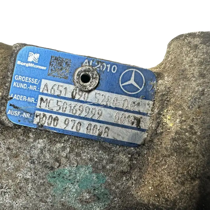 Mercedes-Benz Sprinter W906 (2006 - 2018) A6510905280 Турбина — фото 8