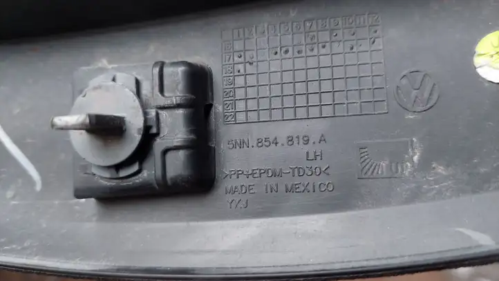 Volkswagen Tiguan Allspace (2017 - ) 5NN854819A Молдинг заднего крыла — фото 3