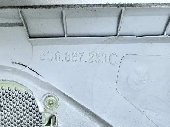 Volkswagen Jetta VI (2011 - 2018) 5C6867233C Обшивка стойки A — фото 3