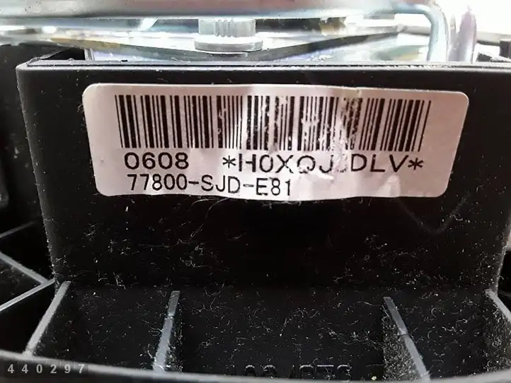 Honda FR-V (2004 - 2009) 77800SJDE81 Подушка безопасности руля — фото 6