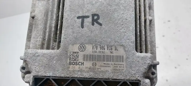 Volkswagen Touareg I (2002 - 2010) 070906016 Блок управления двигателем (ЭБУ) — фото 2