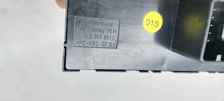 Volkswagen Touareg I (2002 - 2010) 7L6959857 Блок кнопок стеклоподъемников — фото 2