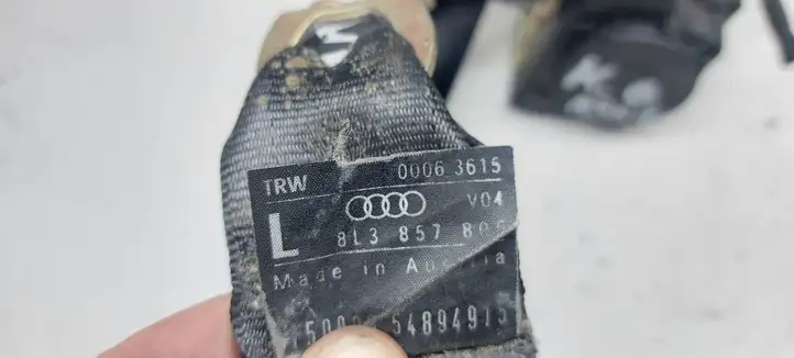 Audi A3/S3 8L (2000 - 2003) 8L3857805 Задний ремень безопасности — фото 2