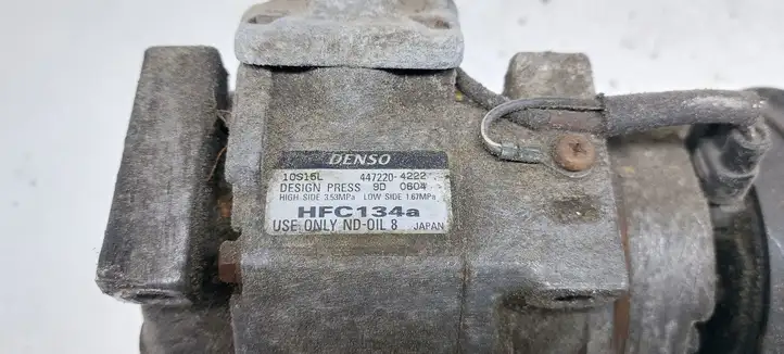 Toyota Avensis Verso (2001 - 2004) 4472204222 Компрессор (насос) кондиционера воздуха — фото 7