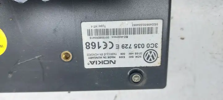 Volkswagen PASSAT B6 (2005 - 2010) 3C0035729 Блок GSM — фото 4