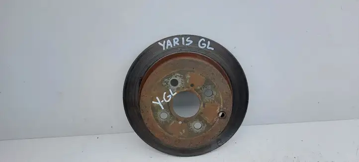 Toyota Yaris Verso (1999 - 2005) Тормозной диск задний — фото 1