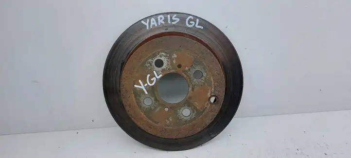Toyota Yaris Verso (1999 - 2005) Тормозной диск задний — фото 3