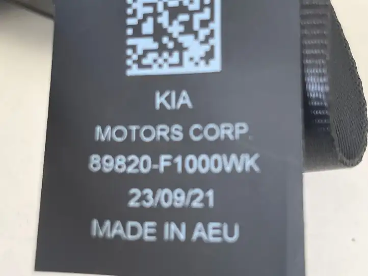 Kia Sportage (2016 - 2018) 89820F1000WK Задний ремень безопасности — фото 5