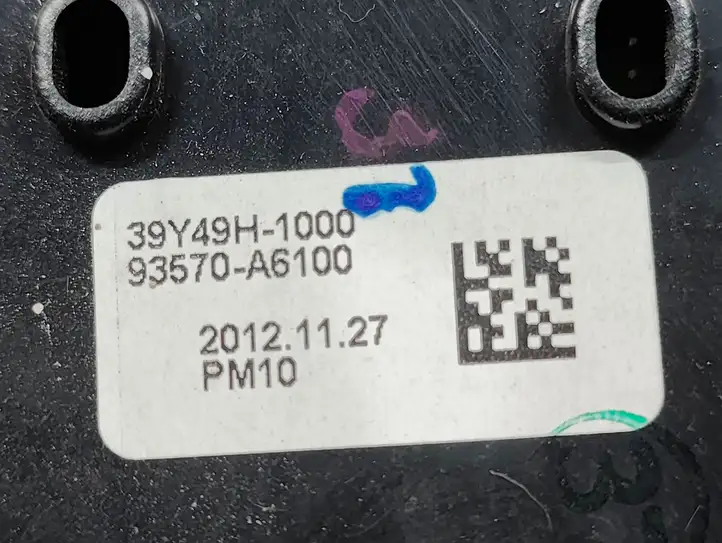 Hyundai i30 (2012 - 2015) 93570A6100 Кнопка стеклоподъемников — фото 4