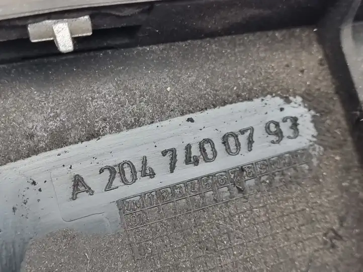 Mercedes-Benz C W204 (2007 - 2014) A2047400793 Подсветка номера — фото 2