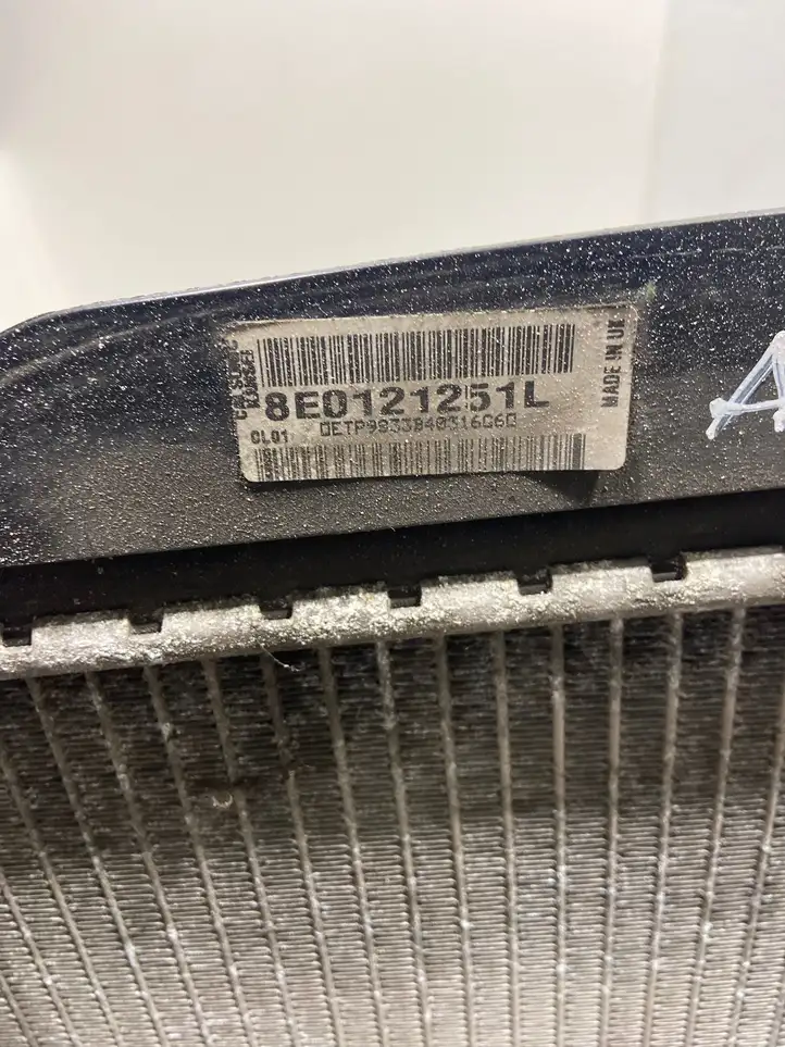 Audi A4 S4 B7 8E 8H (2004 - 2009) 8E0121251L Радиатор охлаждающей жидкости двигателя — фото 2
