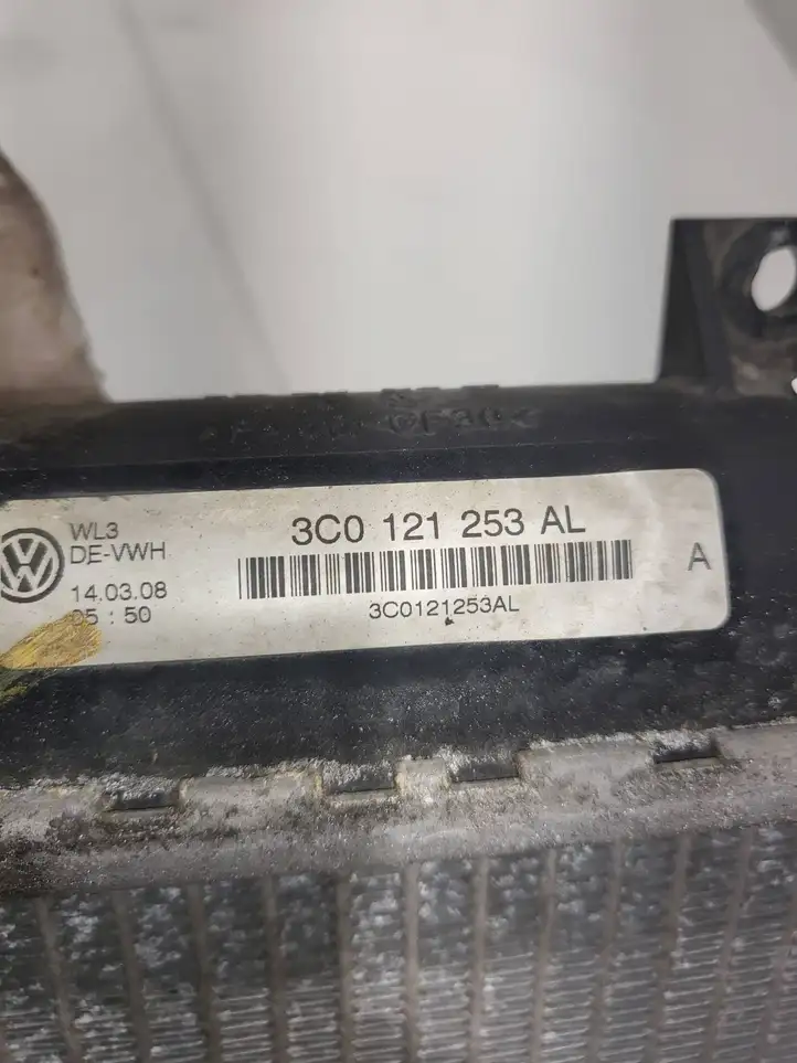 Volkswagen PASSAT B6 (2005 - 2010) 3C0121253AL Радиатор охлаждающей жидкости двигателя — фото 2