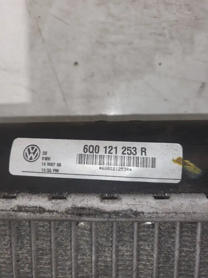 Skoda Roomster (5J) (2006 - 2010) 6Q0121253R Радиатор охлаждающей жидкости двигателя — фото 2