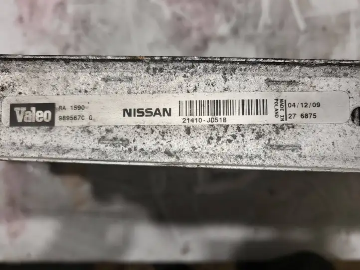 Nissan Qashqai (2006 - 2010) 21410JD51B Радиатор охлаждающей жидкости двигателя — фото 2