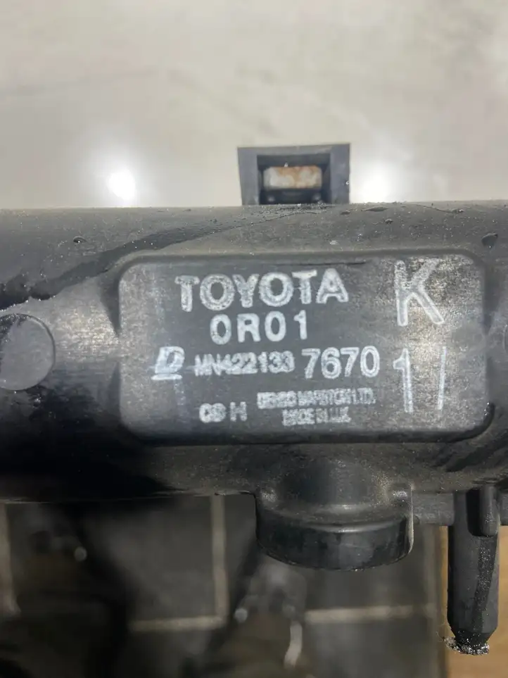 Toyota Corolla Verso E121 (2004 - 2007) 0R01 Радиатор охлаждающей жидкости двигателя — фото 2