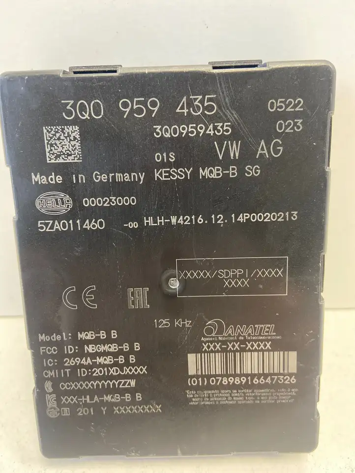 Volkswagen PASSAT B8 (2015 - ) 3Q0959435 Блок бесключевого доступа — фото 2
