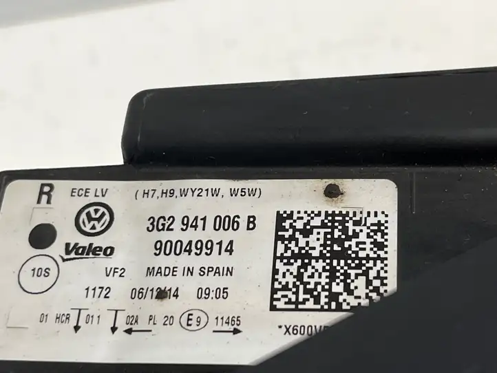 Volkswagen PASSAT B8 (2015 - ) 3G2941006B Передняя фара — фото 2